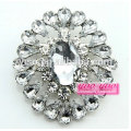 Accesorios de traje de boda broche de cristal de cristal de rhinestone